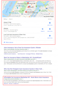 Google Local Results